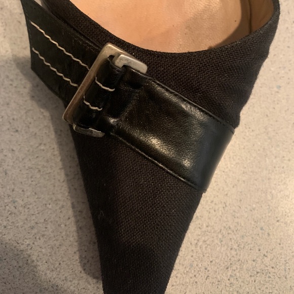 LINDSAY PERRY Size 8.5 Black Pumps - Picture 3 of 4